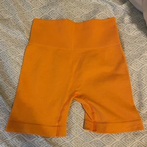High Waisted Spandex Workout Shorts